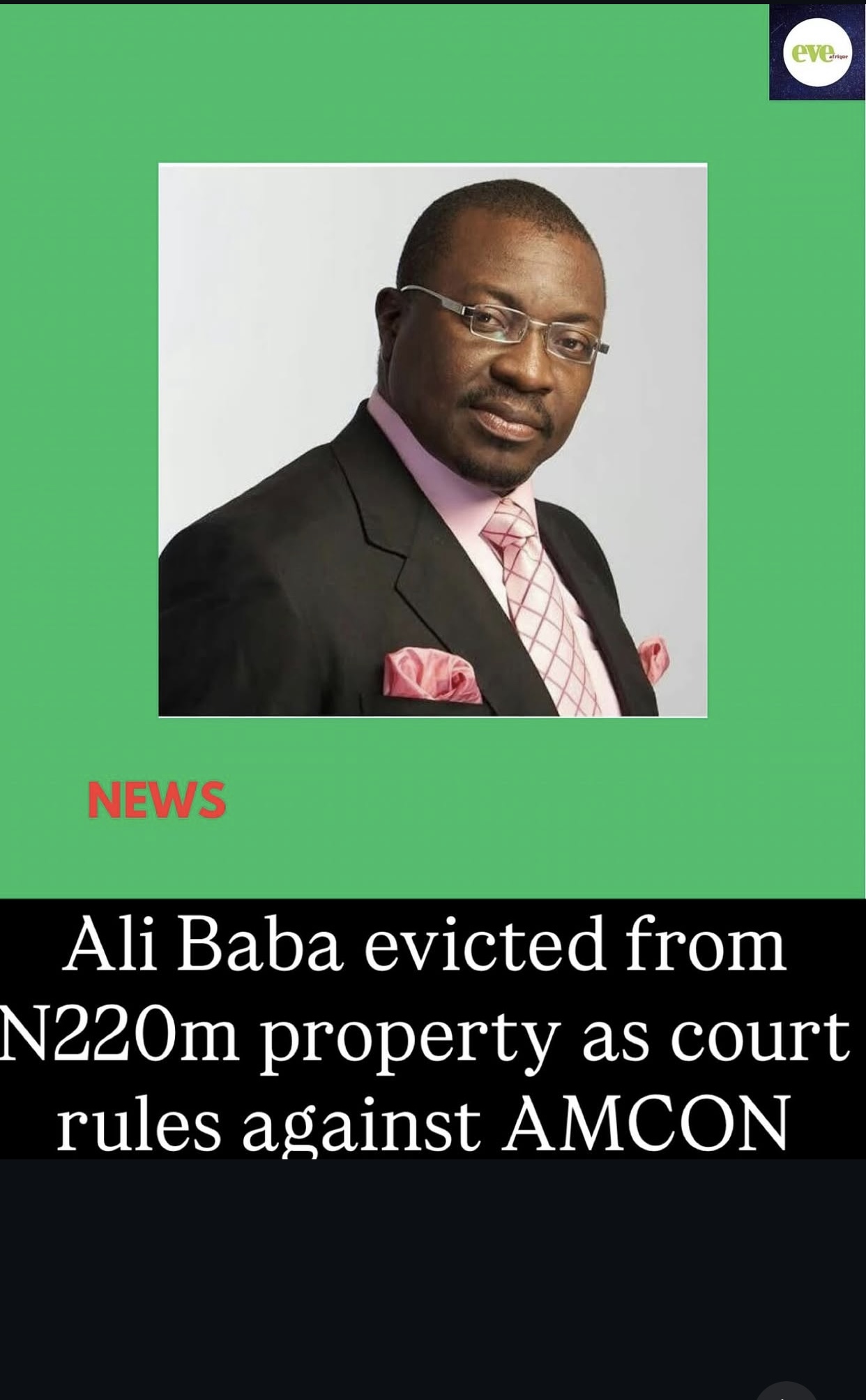 Ali baba property dispute:3 lesson for every Nigeria property buyer